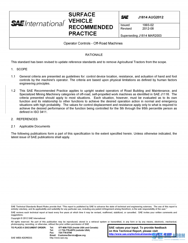 SAE J 1814 Series PDF