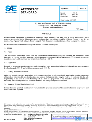 SAE AS 7469 Series PDF