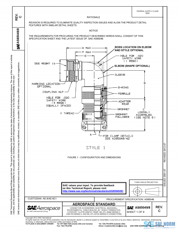 SAE AS 85049/8 Series PDF