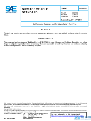 SAE J 2474 Series PDF
