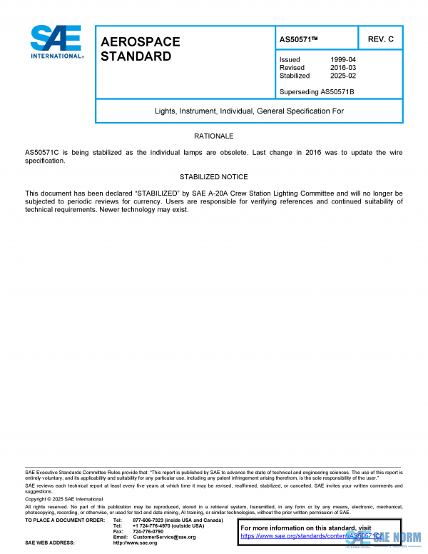 SAE AS 50571 Series PDF