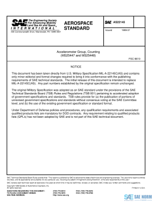 SAE AS 22145 Series PDF