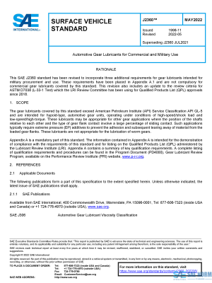 SAE J 2360 Series PDF