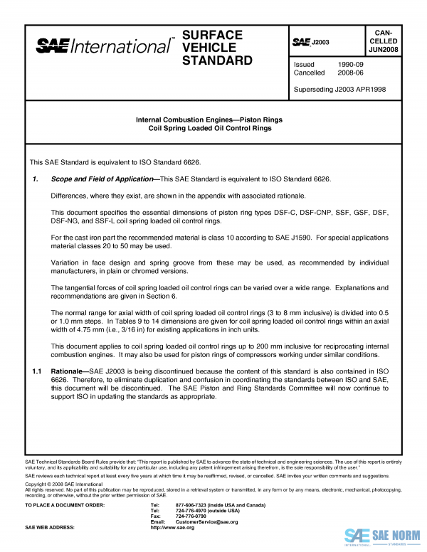 SAE J 2003 Series PDF
