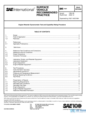 SAE J 1621 Series PDF