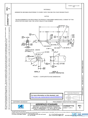 SAE AS 39029/72 Series PDF