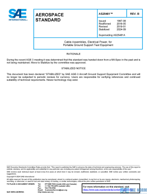 SAE AS 25481 Series PDF