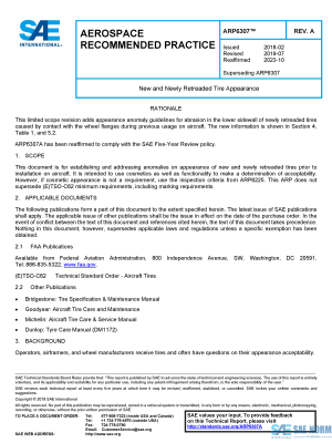 SAE ARP 6307 Series PDF
