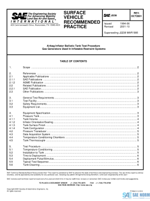 SAE J 2238 Series PDF