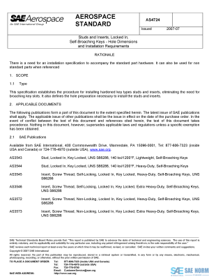SAE AS 4724 Series PDF