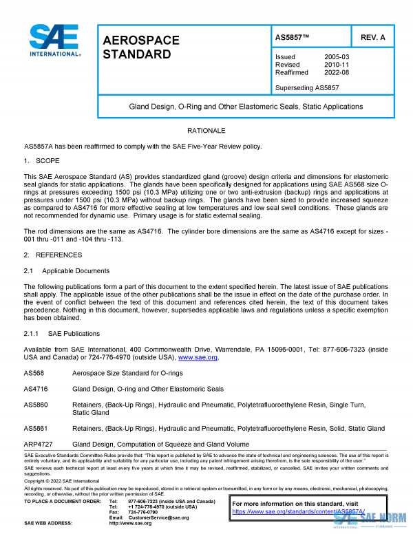 SAE AS 5857 Series PDF