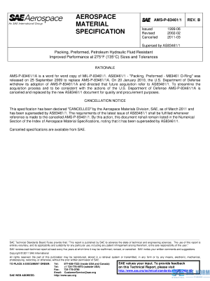 SAE AMSP 83461/1 Series PDF