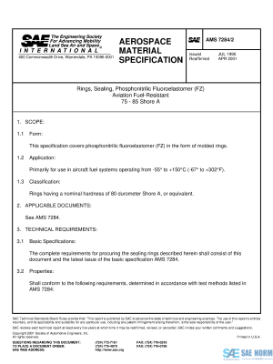 SAE AMS 7284/2 Series PDF