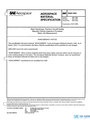 SAE MAM 2300 Series PDF