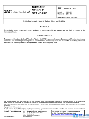 SAE J 1580 Series PDF