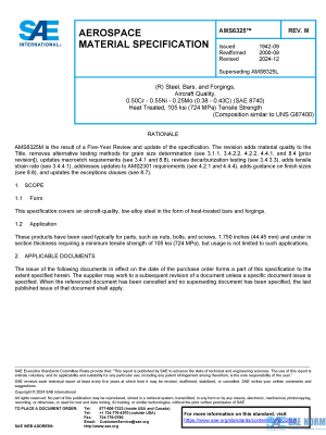 SAE AMS 6325 Series PDF