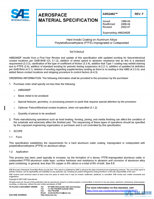SAE AMS 2482 Series PDF