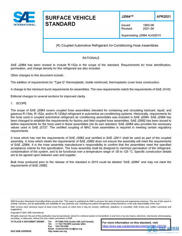 SAE J 2064 Series PDF