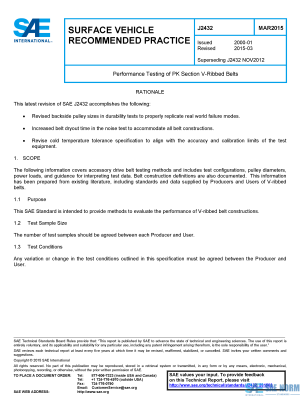 SAE J 2432 Series PDF