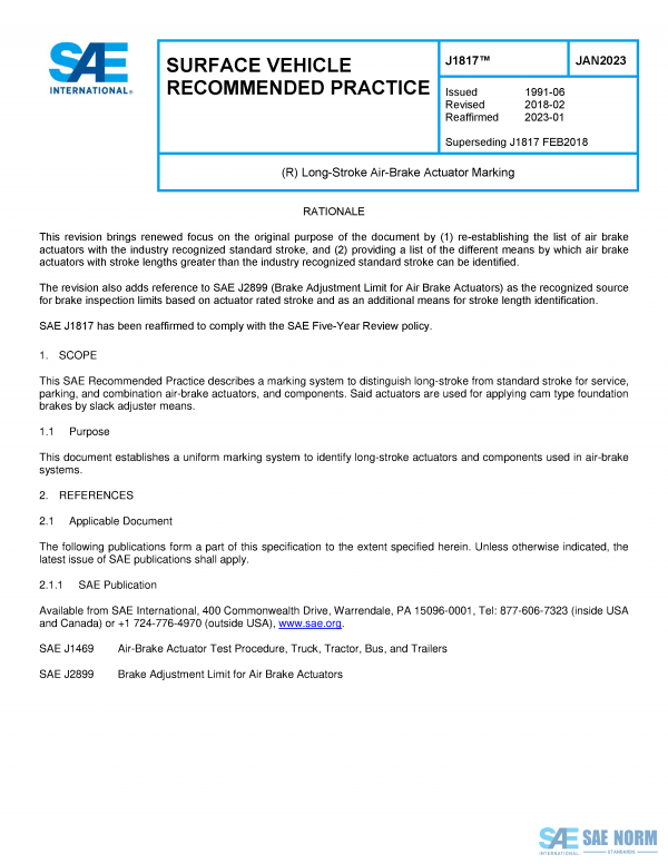 SAE J 1817 Series PDF