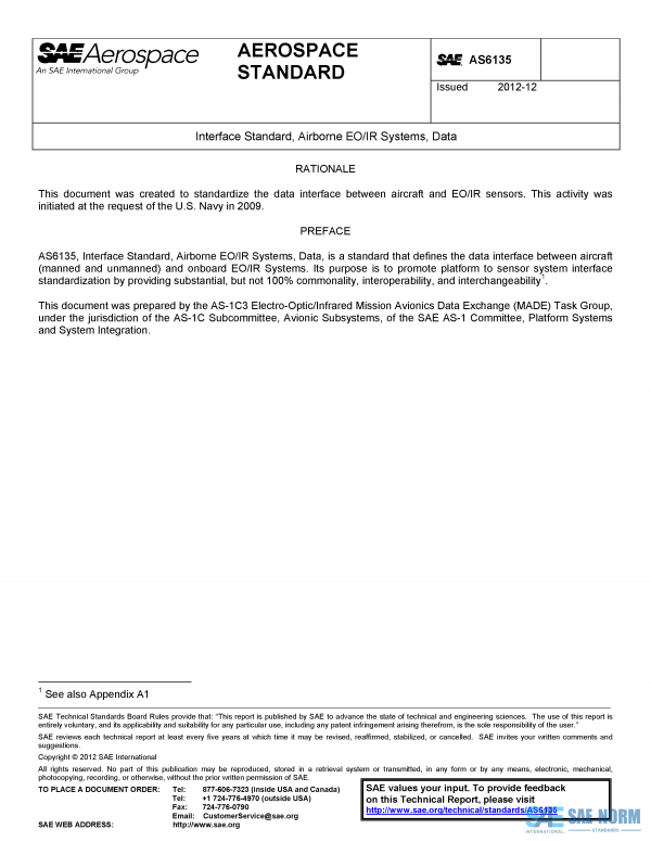SAE AS 6135 Series PDF