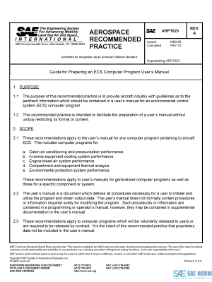 SAE ARP 1623 Series PDF