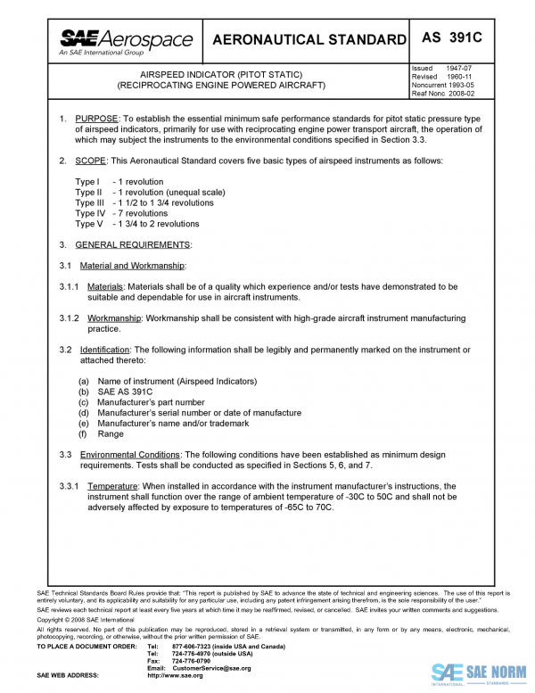 SAE AS 391 Series PDF