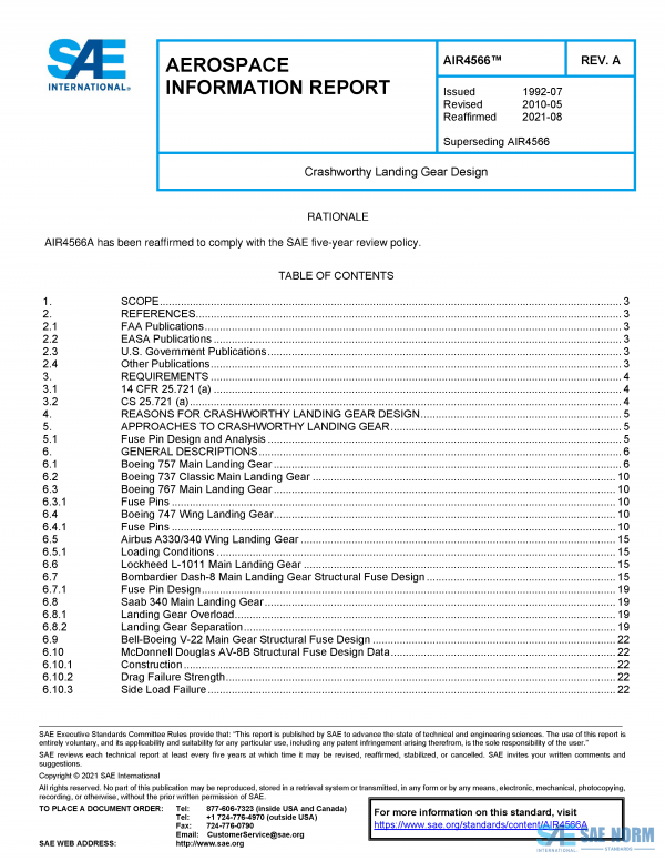 SAE AIR 4566 Series PDF