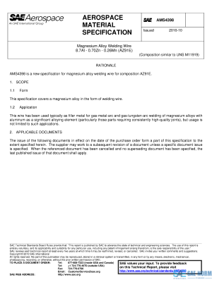 SAE AMS 4398 Series PDF
