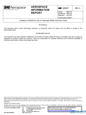 SAE AIR 5471 Series PDF
