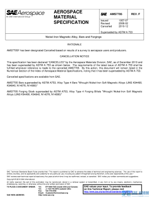 SAE AMS 7705 Series PDF