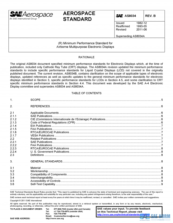 SAE AS 8034 Series PDF