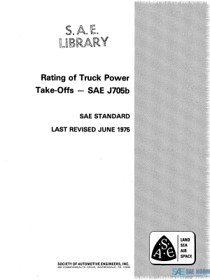 SAE J 705 Series PDF