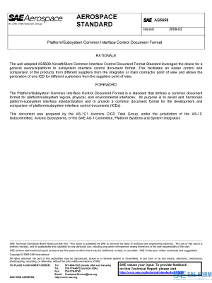 SAE AS 5658 Series PDF