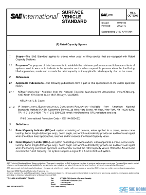 SAE J 159 Series PDF