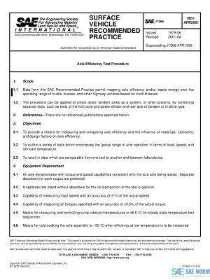 SAE J 1266 Series PDF