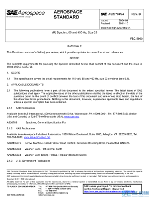 SAE AS 20708/94 Series PDF