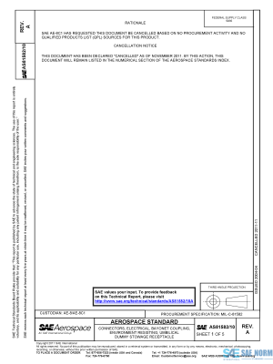 SAE AS 81582/10 Series PDF