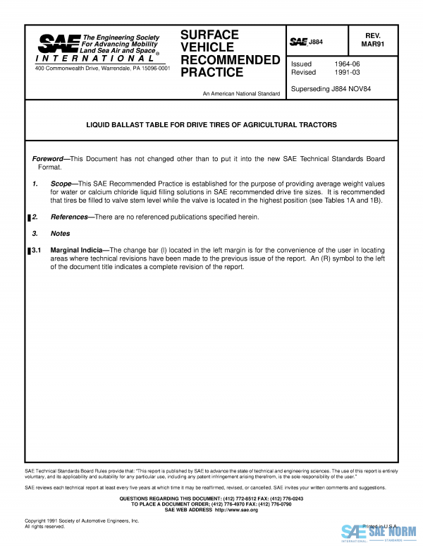 SAE J 884 Series PDF