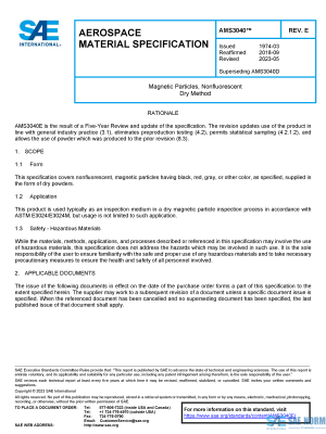 SAE AMS 3040 Series PDF