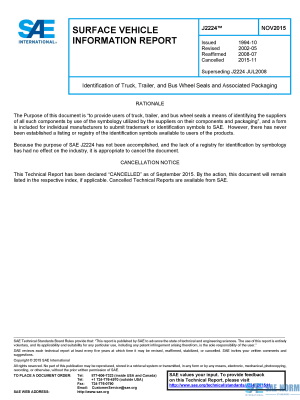 SAE J 2224 Series PDF