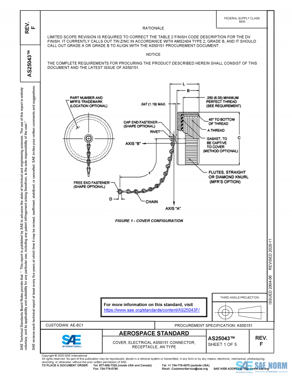 SAE AS 25043 Series PDF
