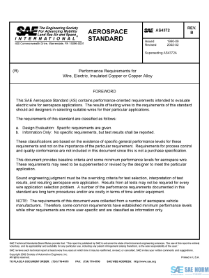 SAE AS 4372 Series PDF