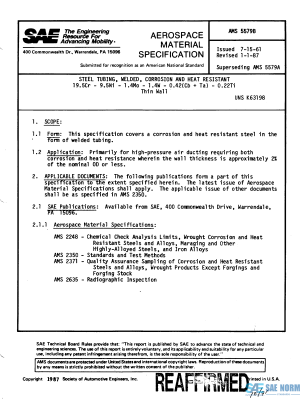 SAE AMS 5579 Series PDF