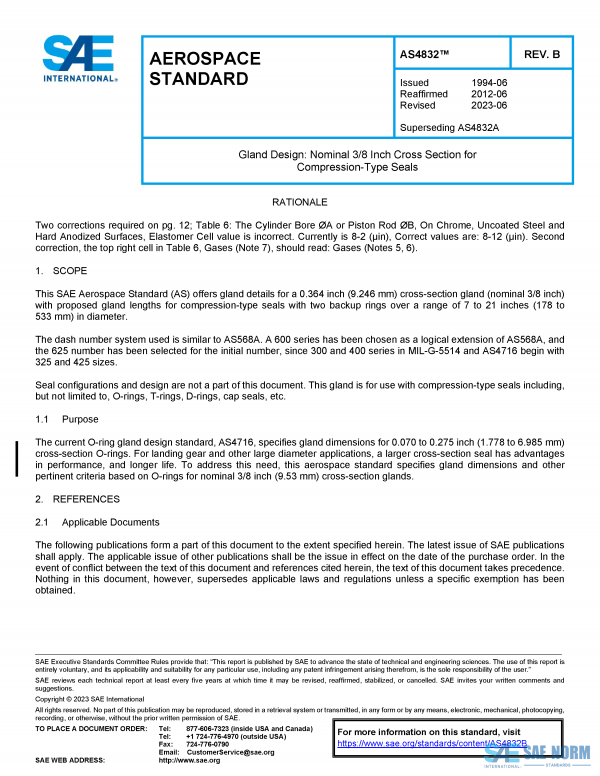SAE AS 4832 Series PDF