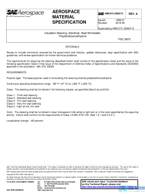 SAE AMSDTL 23053/12 Series PDF