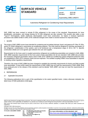 SAE J 3062 Series PDF