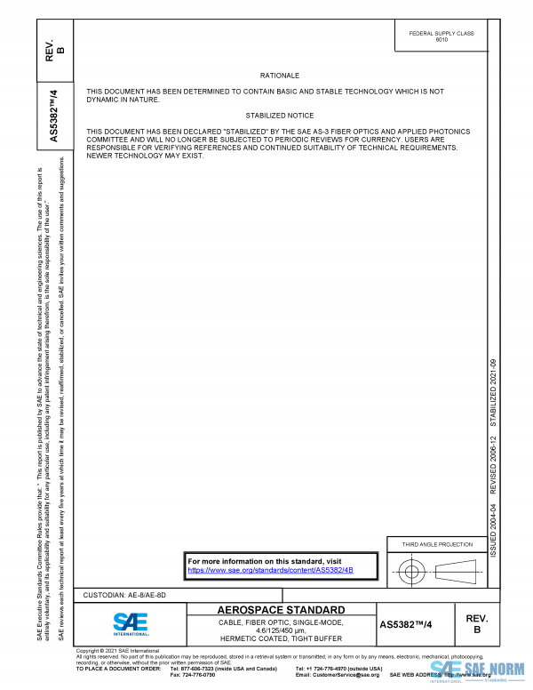 SAE AS 5382/4 Series PDF