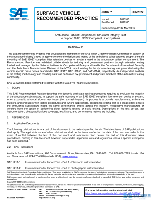 SAE J 3102 Series PDF
