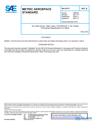SAE MA 1573 Series PDF